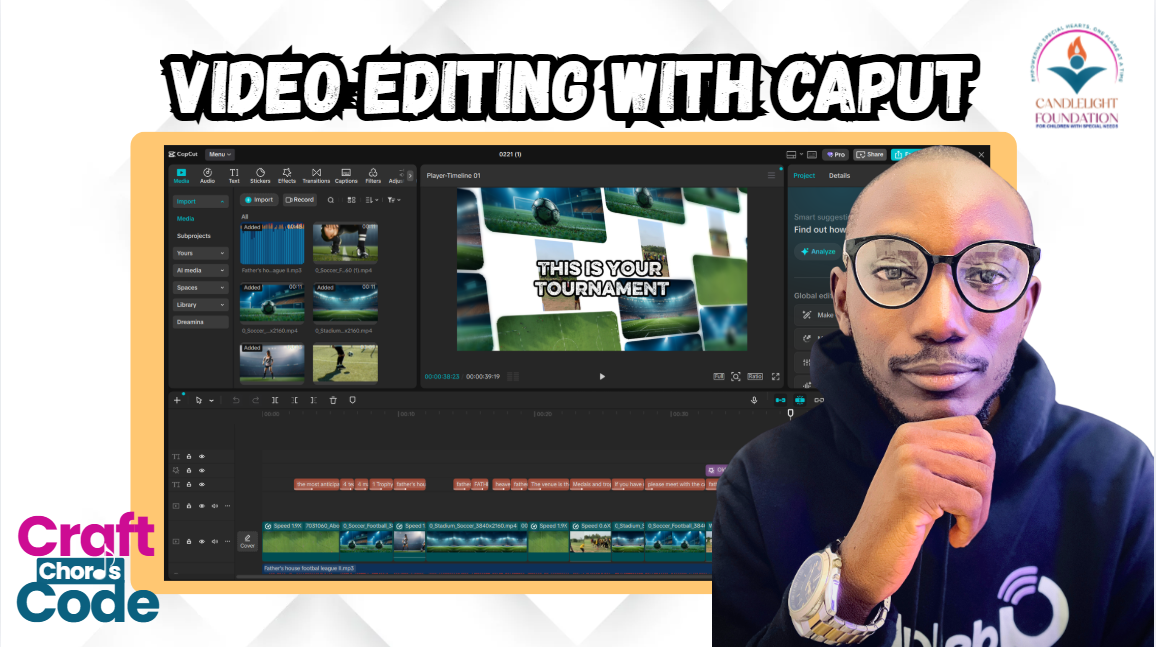 VIDEO EDITING WITH CAPCUT (PC)